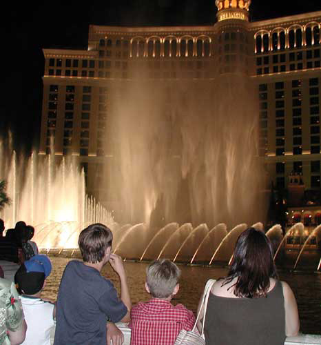 Water Show at the Bellagio