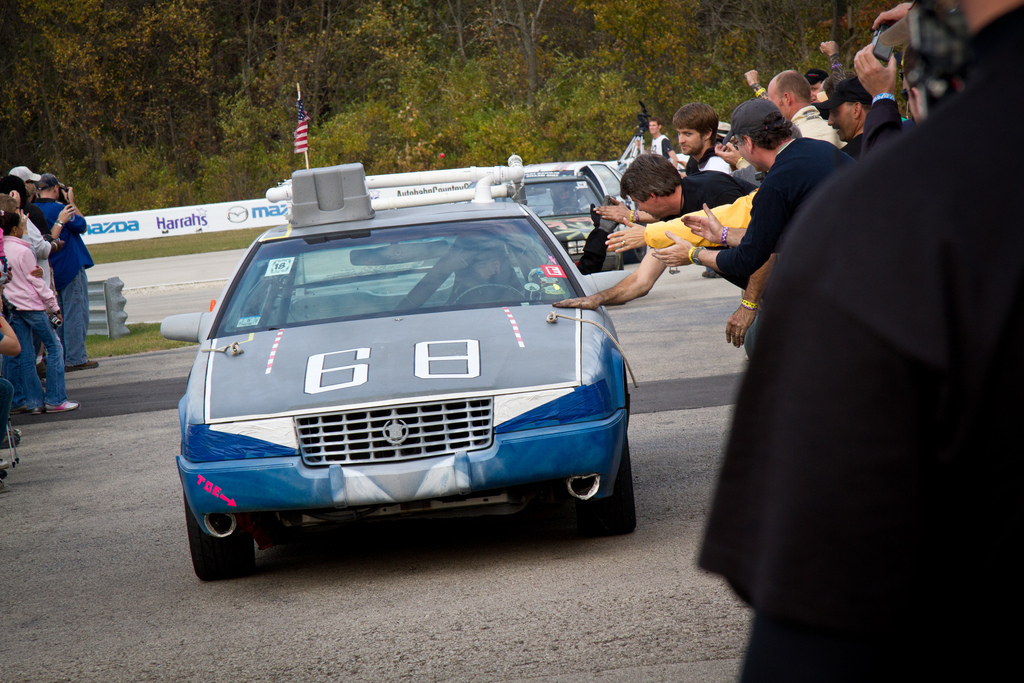 End of Race, Returning to the Pits